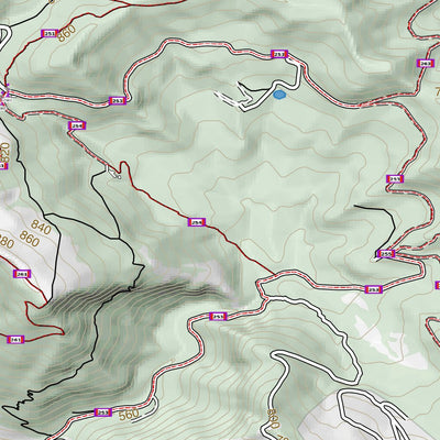CARTAGO Fossato di Vico digital map