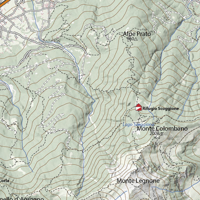 CARTAGO Il Cammino di San Colombano - Castasegna-Abbadia (Mappa 01) digital map