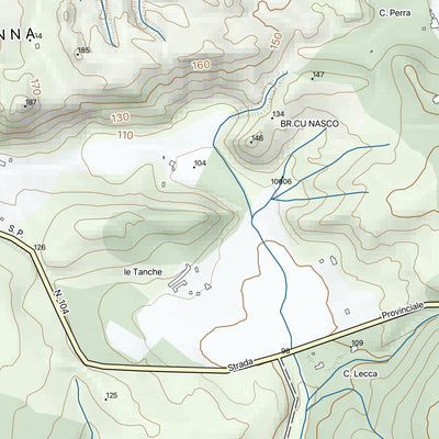 CARTAGO ISOLA DI SAN PIETRO 182 digital map