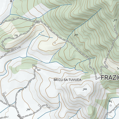 CARTAGO JERZU 140 digital map