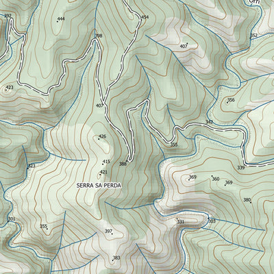 CARTAGO MONTE RÒSAS 176 digital map