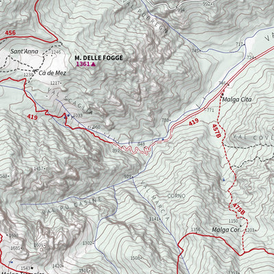 CARTAGO Tremosine sul Garda 2020 digital map