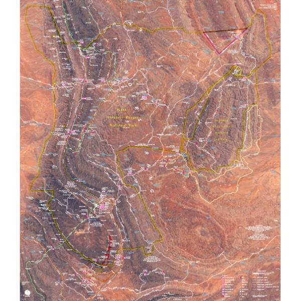 Map Of Flinders Rangers Ikara / Flinders Ranges National Park Map by CartDeco | Avenza Maps