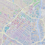 Cartifact Downtown Los Angeles digital map