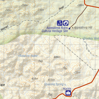 Carto Graphics Ikara - Flinders Ranges National Park digital map
