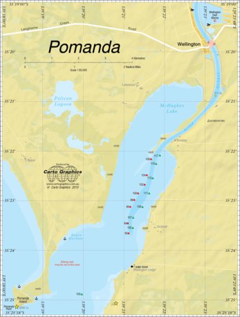 Carto Graphics Murray Lakes - Pomanda digital map