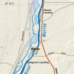 Carto Graphics Murray River - Swan Reach to Blanchetown digital map