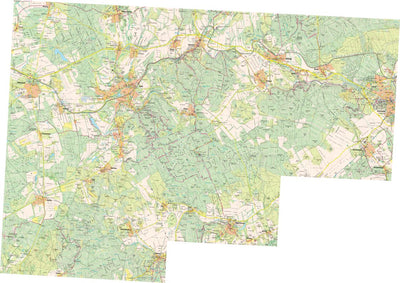 Cartographia Kft. BAKONY déli rész turistatérkép / BAKONY South tourist map digital map