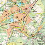Cartographia Kft. BAKONY déli rész turistatérkép / BAKONY South tourist map digital map