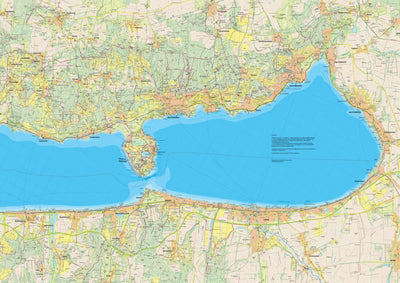 Cartographia Kft. BALATON-KELET turistatérkép / Balaton East tourist map digital map