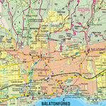Cartographia Kft. BALATON-KELET turistatérkép / Balaton East tourist map digital map
