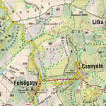 Cartographia Kft. CSEREHÁT turistatérkép / tourist map digital map