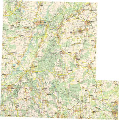 Cartographia Kft. KEMENESHÁT turistatérkép / tourist map digital map