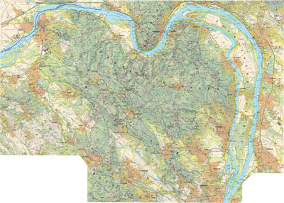 Cartographia Kft. PILIS-VISEGRÁD turistatérkép / tourist map digital map