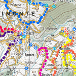 Pimonte Oasi verde - mappa degli itinerari Preview 2