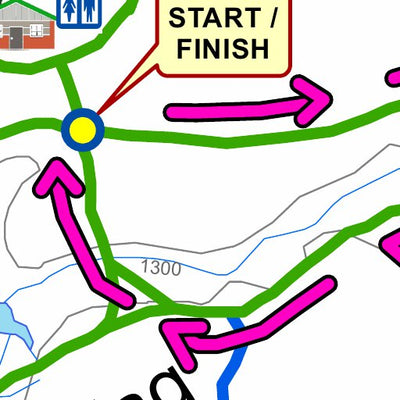 2K Troll Loppet Route - Castlegar Nordic Ski Club Preview 3