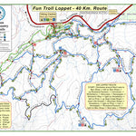 40K Troll Loppet Route - Castlegar Nordic Ski Club Preview 1