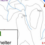Castlegar Nordic Ski Club 20K Troll Loppet Route digital map