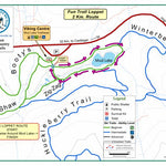 Castlegar Nordic Ski Club 2K Troll Loppet Route digital map