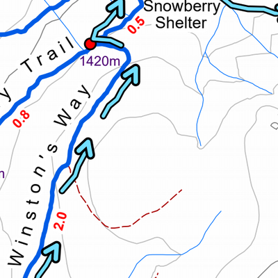 30K Troll Loppet Route - Castlegar Nordic Ski Club Preview 2