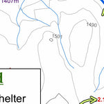 Castlegar Nordic Ski Club 40K Troll Loppet Route digital map