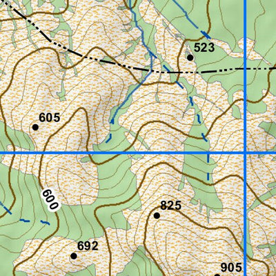 PETA KAWASAN GUNUNG MARENO 1:50K Preview 3