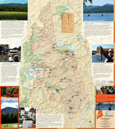 Center for Community GIS Maine's Franklin County Region digital map