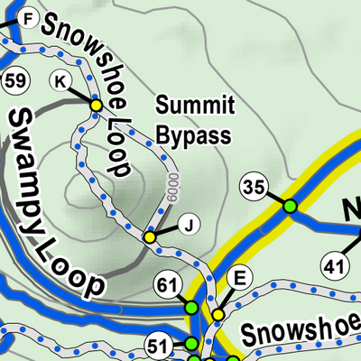 Swampy Lakes Sno-Park Ski/Snowshoe Trails Preview 2