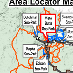 Vista Butte Sno-Park Ski/Snowshoe Trails Preview 3