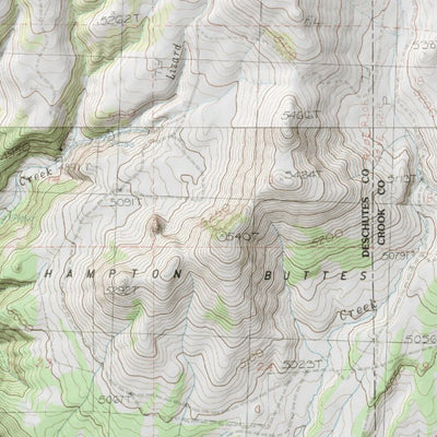 Central Oregon SXS Club Map #14 Brothers to Glass Butte digital map