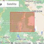 Central Oregon SXS Club Map # 20 Southern Central Oregon MVUM and GSGS Annotated 10 map bundle bundle