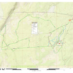 Central Oregon SXS Club Map# 9. Cline Buttes OHV Area Map digital map