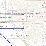 Central Oregon SxS Where to Ride 230 mile Central Oregon SxS Where to Ride 2510 to Crack in the Ground 4 Map Bundle bundle