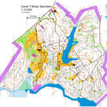 Central Virginia Orienteering Club Camp T Brady Saunders v16 digital map