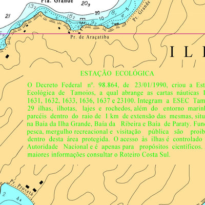 BAÍA DA ILHA GRANDE - PARTE CENTRAL (1631) Preview 3