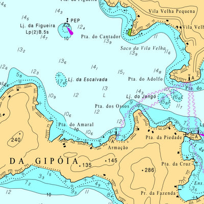 BAÍA DA ILHA GRANDE - PARTE CENTRO NORTE (1632) Preview 2