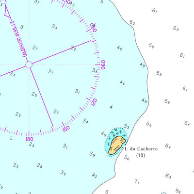 BAÍA DA ILHA GRANDE - PARTE OESTE (Mapa de Inserção) (PL1633) Preview 2