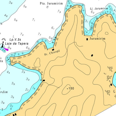 BAÍA DA ILHA GRANDE - PARTE OESTE (Mapa de Inserção) (PL1633) Preview 3