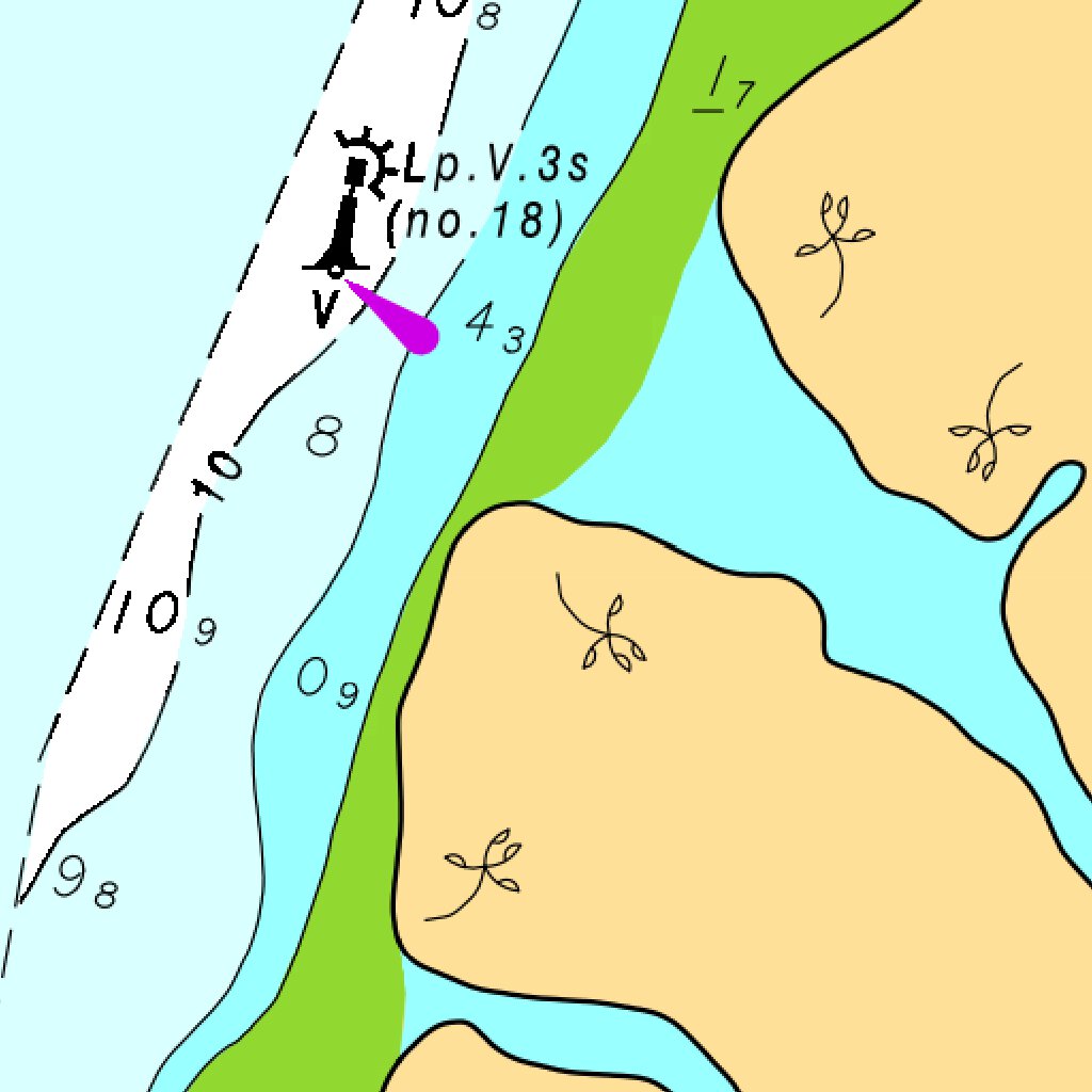Alumar Terminal BAÍA DE SÃO MARCOS DE ITAQUI AO TERMINAL DA ALUMAR (PL414) Map by ...