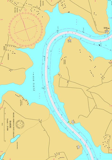BARIRI (BA-3) Map by Centro de Hidrografia da Marinha | Avenza Maps