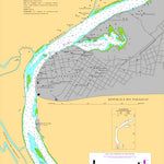 Centro de Hidrografia da Marinha DA ISLA BANCO MORALES À BAHÍA DE ASUNCIÓN (3300) digital map