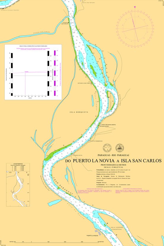 DO PUERTO LA NOVIA A ISLA SAN CARLOS (3324) Map by Centro de ...