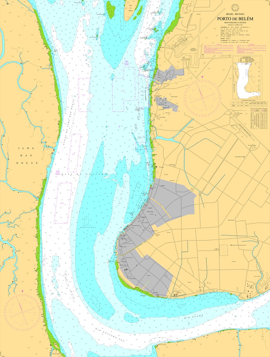 PORTO DE BELÉM (320) Map by Centro de Hidrografia da Marinha | Avenza Maps