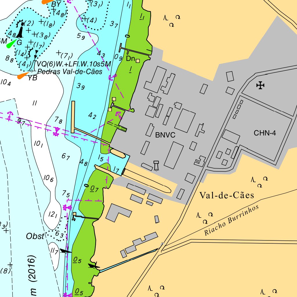 PORTO DE BELÉM (320) Map by Centro de Hidrografia da Marinha | Avenza Maps