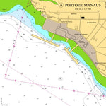 PORTO DE MANAUS (4032A02) Map by Centro de Hidrografia da Marinha