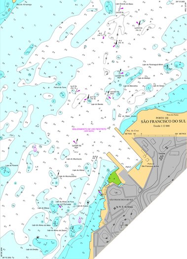 PORTO DE SÃO FRANCISCO DO SUL (Mapa de Inserção) (PL1804) Preview 1