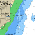 Centro de Hidrografia da Marinha TRAPICHE DE MACAPÁ (204 PLANO B) digital map