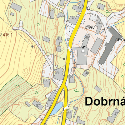 Český úřad zeměměřický a katastrální Děčín (0204-B-07-4) digital map
