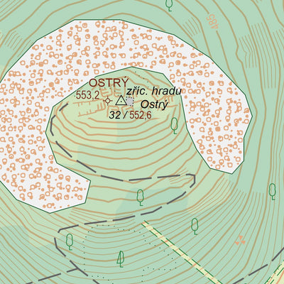 Český úřad zeměměřický a katastrální Litoměřice (0204-C-12-1) digital map