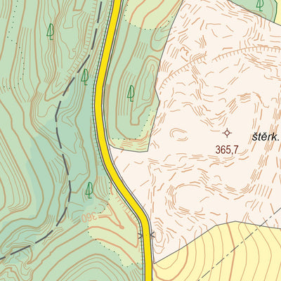 Český úřad zeměměřický a katastrální Nový (0205-A-15-3) digital map